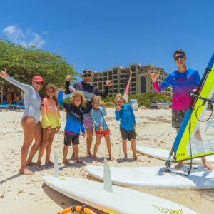 Windsurfing lesson group - price per person - min 2 persons - 2 hours