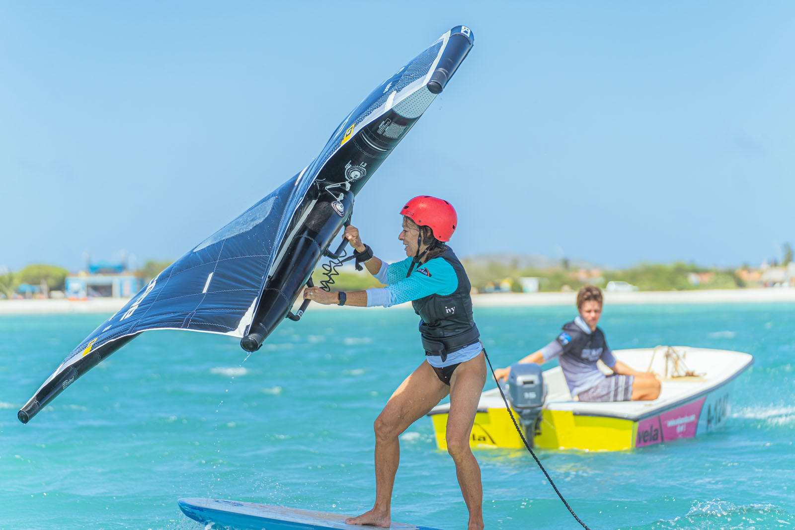 Wingfoiling lesson - group rate - max 2 persons - 2 hours - Image 6